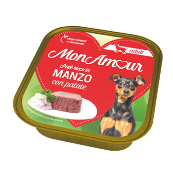 MONAMOUR DOG MANZO/PATATE 150 GR