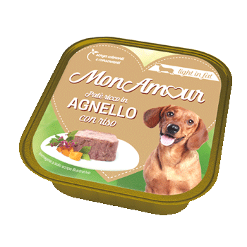 MONAMOUR DOG Agnello/Riso LIGHT 150GR