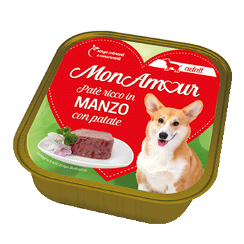 MONAMOUR DOG ADULT Manzo/Patate & Verdure 300GR