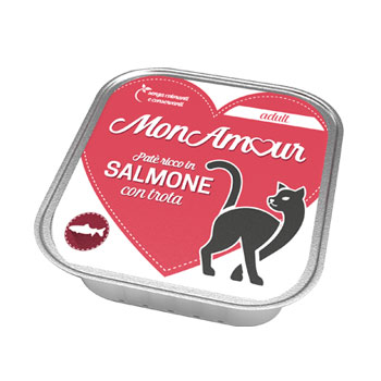 MONAMOUR CAT TROTA E SALMONE 100 GR