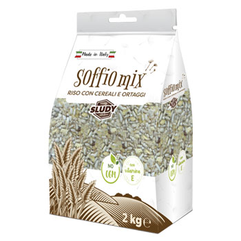 SLUDY SOFFIO MIX RISO CEREALI E ORTAGGI 2 KG