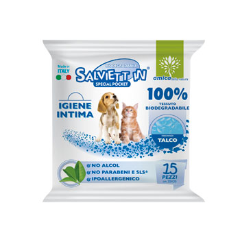 SALVIETT IN SPECIAL POCKET IGIENE INTIMA 15 pezzi (20x20 cm)