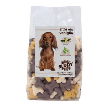 SLUDY BISCOTTI MINI MIX VANIGLIA 500GR