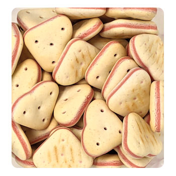SLUDY BISCOTTI CUORICINI FARCITI RICETTA VEGETALE 10KG