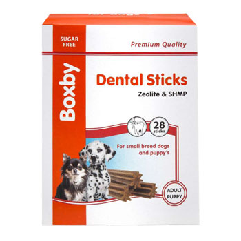 BOXBY Puppy Small Dog Dental Sticks 320GR