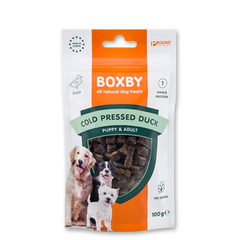 BOXBY SNACK PRESSATI A FREDDO AGNELLO 100 GR