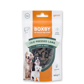 BOXBY SNACK PRESSATI A FREDDO ANATRA 100 GR