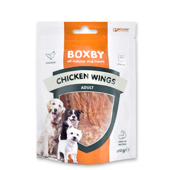 BOXBY ALETTE DI POLLO 100 GR