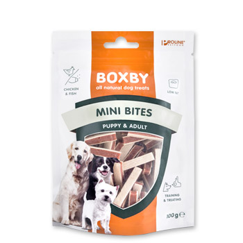BOXBY PUPPY Snacks Mini Bites  100GR