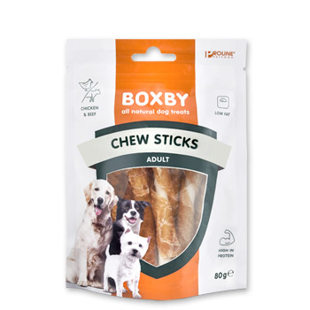 BOXBY Chew Sticks POLLO 80 GR