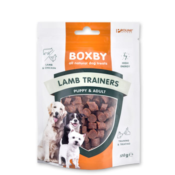 BOXBY BOCCONCINI PER ADDESTRAMENTO AGNELLO 100 GR
