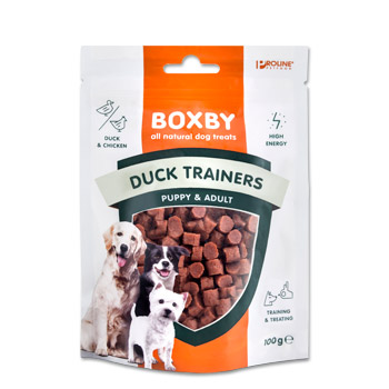 BOXBY BOCCONCINI PER ADDESTRAMENTO ANATRA 100 GR
