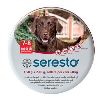 SERESTO COLLARE PER CANI > 8KG 70CM