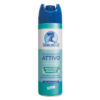 DEODORANTE ATTIVO Muschio Bianco 250ml