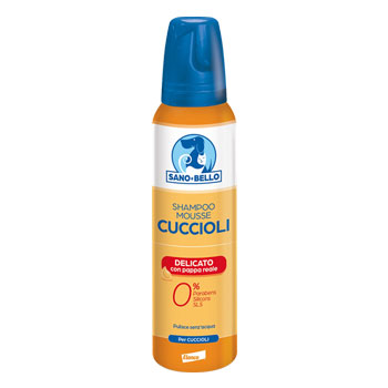 SHAMPOO MOUSSE Cuccioli Pappa Reale 300ml