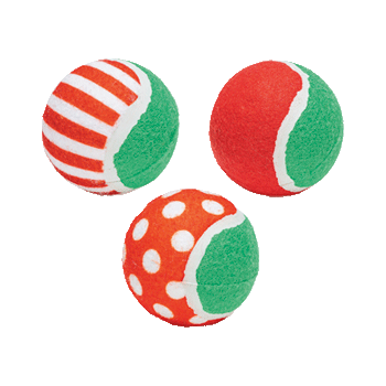 PALLINE DA TENNIS NATALIZIE 6,3CM