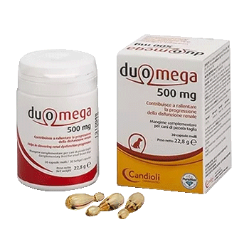 CANDIOLI DUOMEGA CANI 500 MG