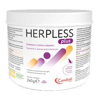 HERPLESS PLUS Barattolo 240GR polvere