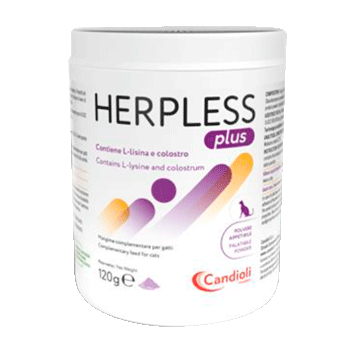 HERPLESS PLUS Barattolo 120GR polvere