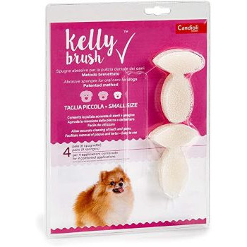 KELLY BRUSH TG.  PICCOLA 4 PAIA DI SPUGNETTE (8 pz.)