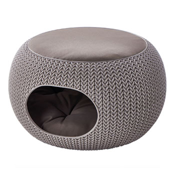 CUCCIA CHIUSA COZY SABBIA 58x58x33h CM