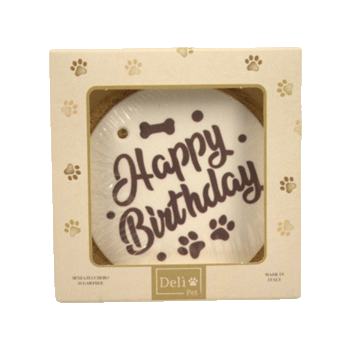 TORTA CANE DELUXE ALLA VANIGLIA 200GR