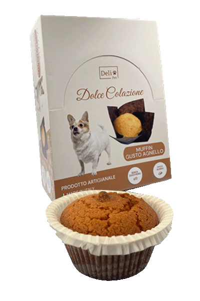 MUFFIN NATALE CANE ALL'AGNELLO 50GR