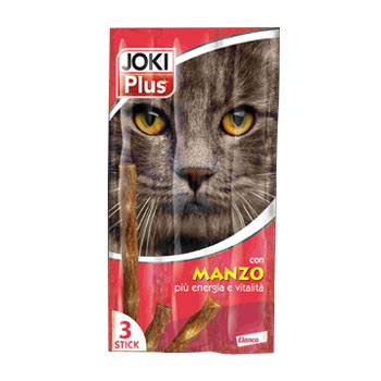 JOKI PLUS GATTO Manzo 3x5gr
