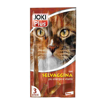 JOKI PLUS GATTO Selvaggina 3x5gr