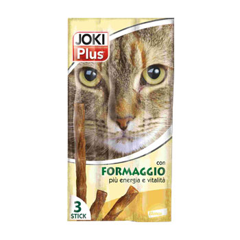 JOKI PLUS GATTO Formaggio 3x5gr