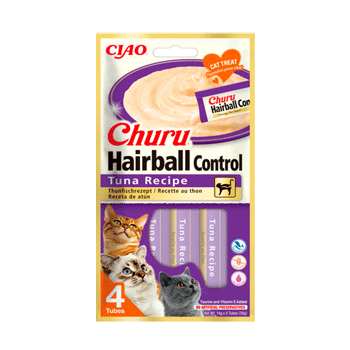  Churu Cat Snack Hairball Tonno 56GR (4 x 14gr)