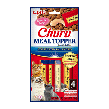Churu Cat Meal Topper al Pollo 56GR (4 * 14gr)