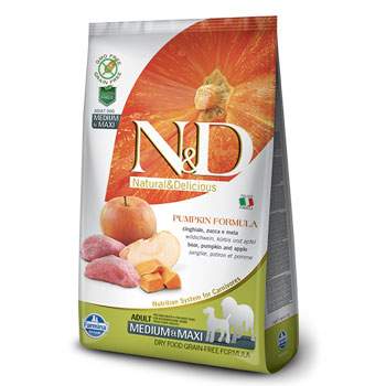 N&D DOG PUMP MINI   12KG CINGHIALE E MELA E ZUCCA