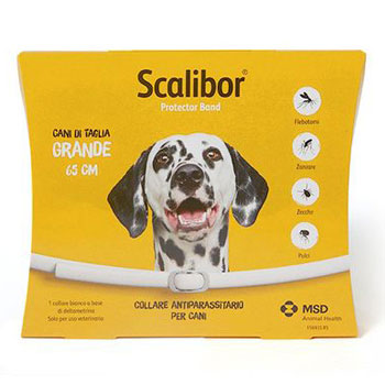 MSD SCALIBOR COLLARE ANTIPARASSITARIO 65 cm