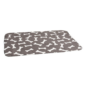 KARLIE COPERTA IN FELPA  100x70 CM GRIGIO
