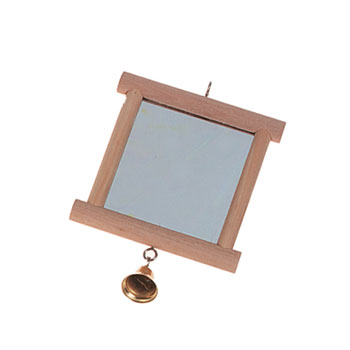 KARLIE SPECCHIO CORNICE IN LEGNO 13x10 CM