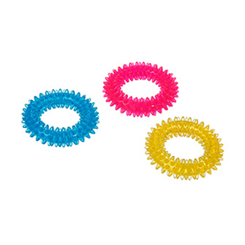 KARLIE ANELLO CON SPINE IN TPR 9 CM