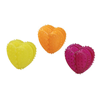 KARLIE GIOCO CUORE PORTA SNACK IN TPR 5x5x4 CM