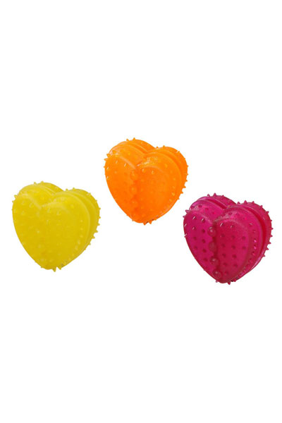 KARLIE SNACKY CUORE RICARICABILE IN TPR 8x8x5 CM