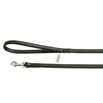 KARLIE GUINZAGLIO VINTAGE  NERO 18 MM 110 CM