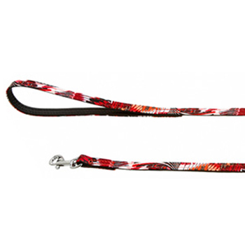 PEACOCK GUINZAGLIO  ROSSO 110CM 14MM