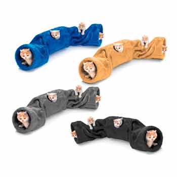 KARLIE TUNNEL GATTO FRUSCIO PELUCHE