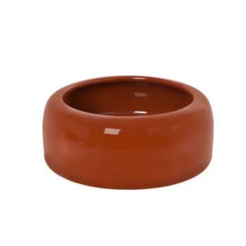 MANGIATOIA CERAMICA MARRONE  500ML