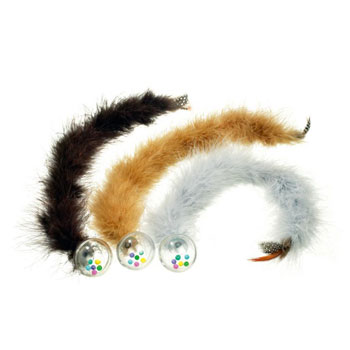 PALLONE RAGANELLA CODA PIUMA  45CM