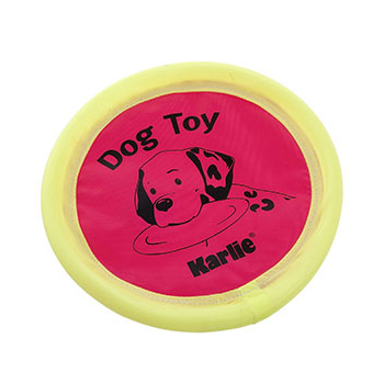 FRISBEE AL NEON DI NYLON  24CM