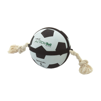 KARLIE ACTIONBALL CALCIO NERO/BIANCO 19 CM