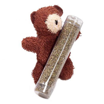 KARLIE GIOCO ORSO CON CATNIP 10*8 CM