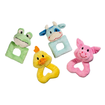 KARLIE GIOCO CANE ANELLI PELUCHE 14 CM