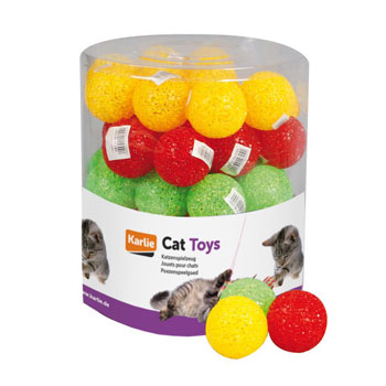 GIOCO GATTO PALLA SCINTILLANTE 0