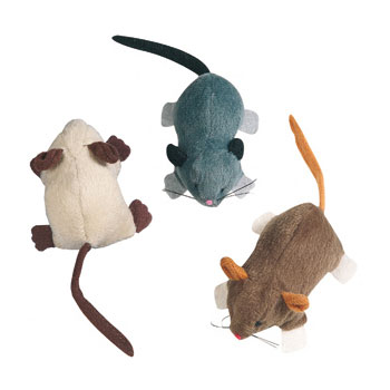 KARLIE TOPOLINO in PELUCHE CON CATNIP 7x5x3,5 CM